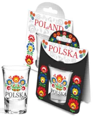 FOLK KIELISZKEK 35ml KWIAT