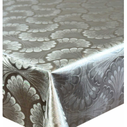 METALICO CERATA OBRUS TKANINA 140 SX-7163C SREBRO