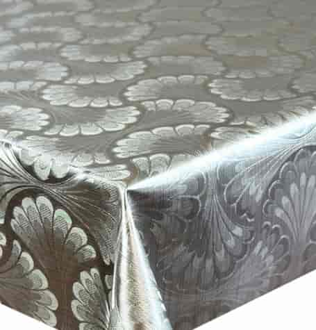 METALICO CERATA OBRUS TKANINA 140 SX-7163C SREBRO