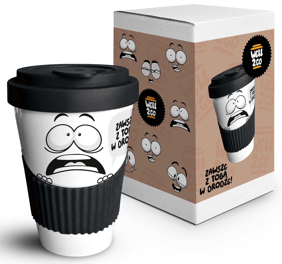 WELL2GO KUBEK TERMICZNY 350ml ZAWSZE Z TOBĄ...