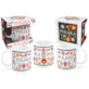 FOLK KUBEK 300ml - KWIAT BIAŁY