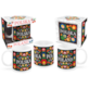 FOLK KUBEK 300ml - KWIAT CZARNY