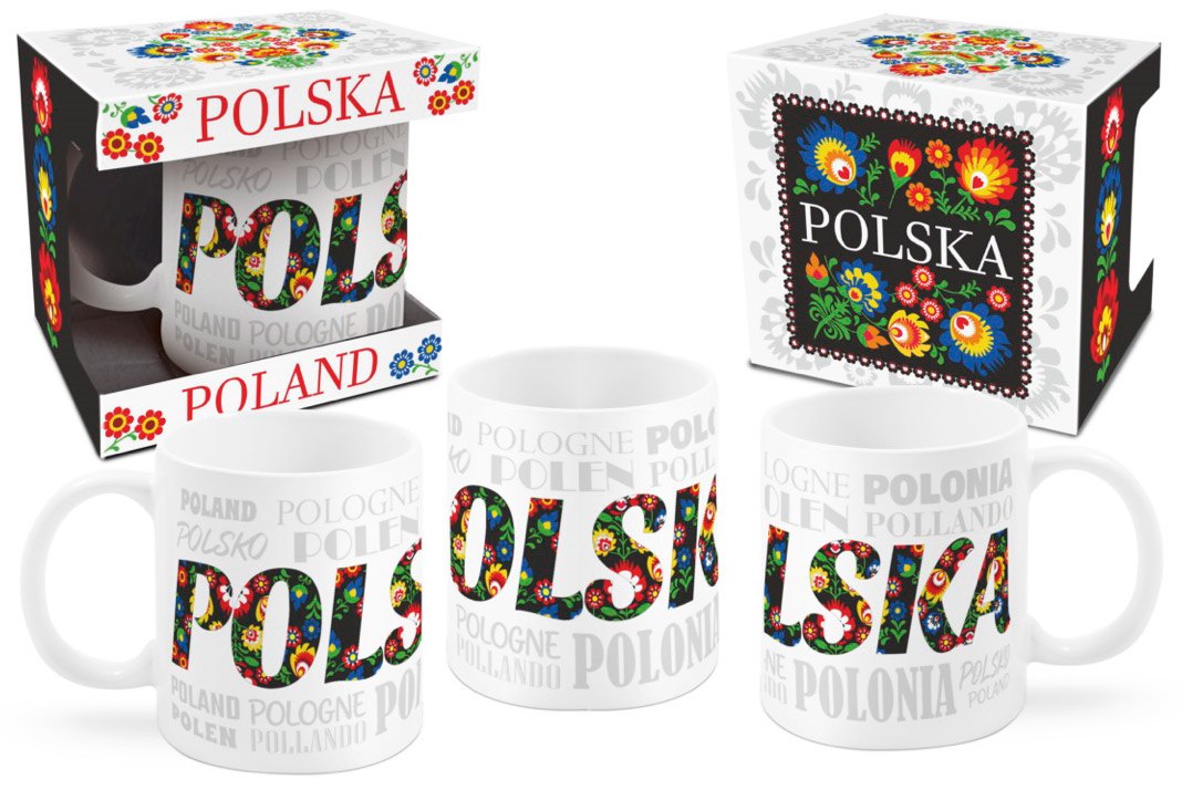 FOLK KUBEK 300ml - NAPISY