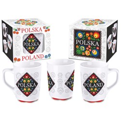 FOLK KUBEK 300ml - ROMB