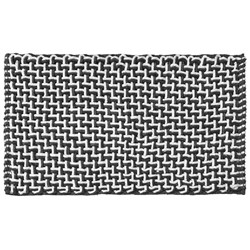 MOKO DUO CHENILLE KILIM DYWANIK 60x90cm BIAŁY/SZAR
