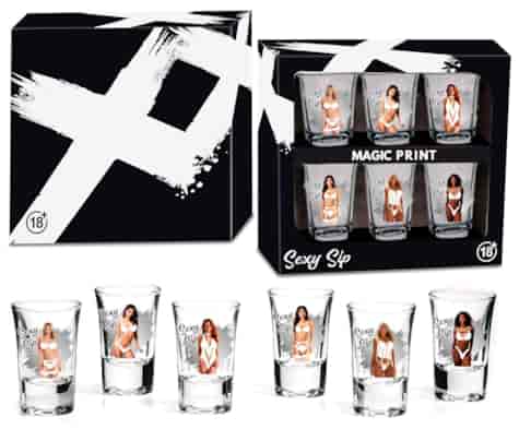 SEXY SIP KIELISZKI TERMO KPL 6EL 35ml - KOBIETY