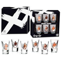 SEXY SIP KIELISZKI TERMO KPL 6EL 35ml - MĘŻCZYŹNI