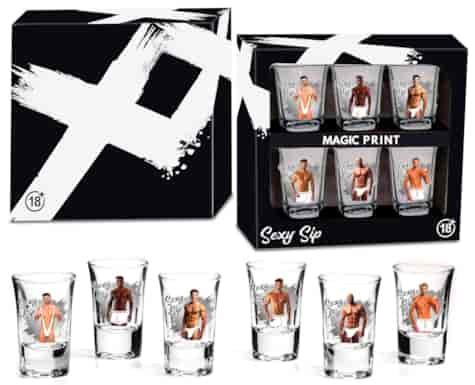 SEXY SIP KIELISZKI TERMO KPL 6EL 35ml - MĘŻCZYŹNI