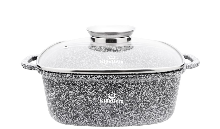 KLONBERG GARNEK MARMUR P KWADRAT 2,3L 18cm KB-3900