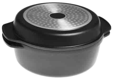 BRYTFANNA GARNEK MARMUR OKRĄGŁY 20cm  2,5L KM4219