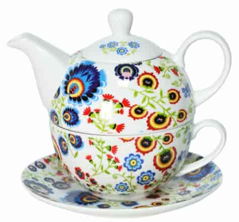 FOLK CZAJNICZEK Z FILIŻANKĄ 250ml 3EL CR5-F1