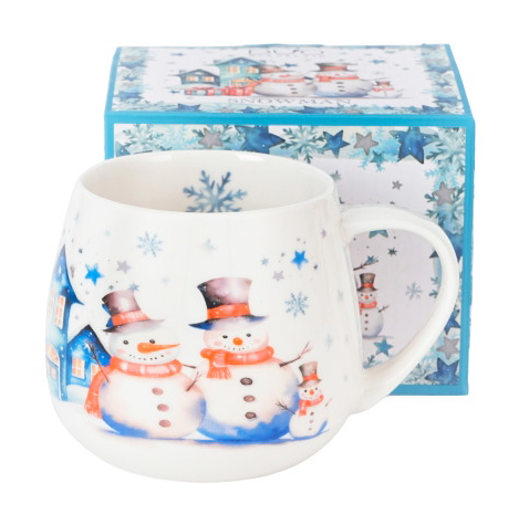 BN SNOWMAN KUBEK BARYŁKA W PUDEŁKU 430ml