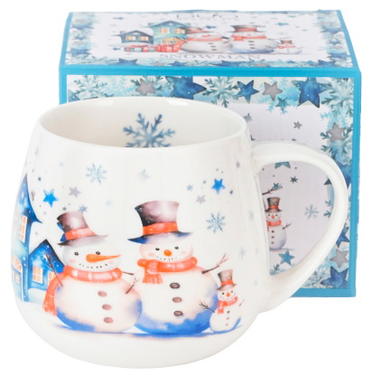 BN SNOWMAN KUBEK BARYŁKA W PUDEŁKU 430ml