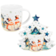 BN SNOWMAN KUBEK 400ml + OPAKOWANIE CHOINKA