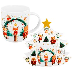 BN CHRISTMAS CUTIES KUBEK 400ml + OPAK CHOINKA