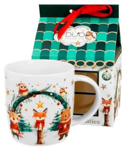 BN CHRISTMAS CUTIES KUBEK 400ml + OPAKOWANIE DOMEK