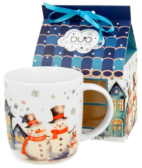 BN SNOWMAN KUBEK 400ml + OPAKOWANIE DOMEK