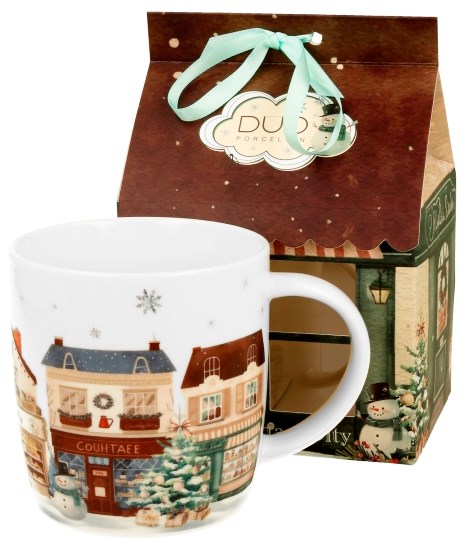 BN CHRISTMAS CITY KUBEK 400ml + OPAKOWANIE DOMEK
