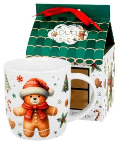 BN CHRISTMAS CUTIES KUBEK 400ml + OPAKOWANIE DOMEK