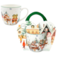BN CHRISTMAS VILLAGE KUBEK 460ml + OPAK Z RĄCZKĄ