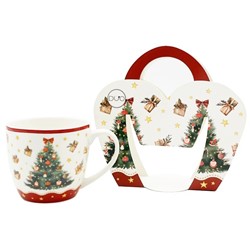 BN CHRISTMAS TREE KUBEK 460ml + OPAK Z RĄCZKĄ
