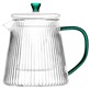 JUSTINE GREEN DZBANEK ZAPARZACZ SZKLANY 1,0L