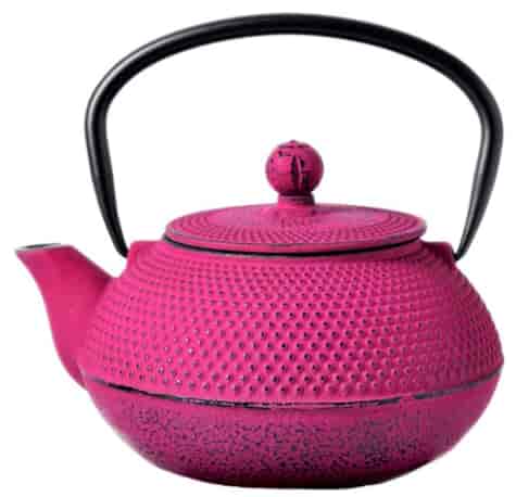 GIFT CZAJNIK ŻELIWNY Z SITKIEM 0,8L FUCHSIA