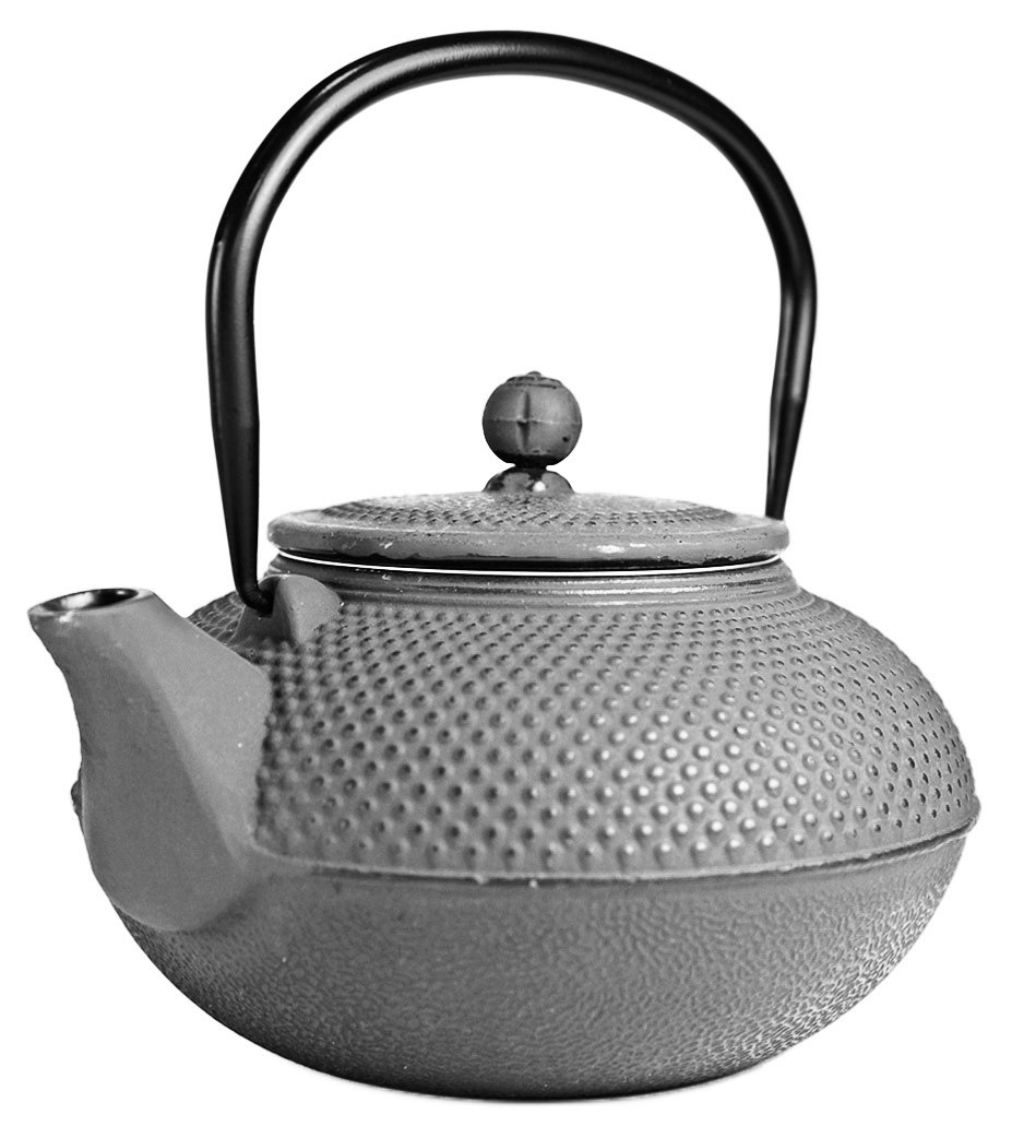 GIFT CZAJNIK ŻELIWNY Z SITKIEM 1,5L GREY