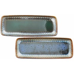 OMBRES  TALERZ PÓŁMISEK DŁUGI 25x10cm