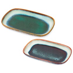 OMBRES  TALERZ PÓŁMISEK 19x13cm