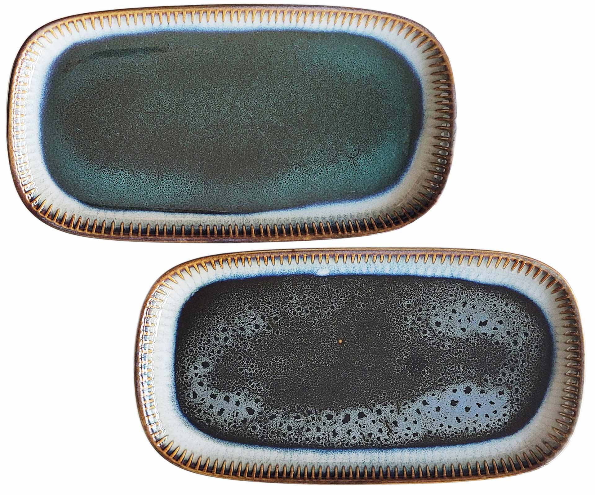 OMBRES  TALERZ PÓŁMISEK 30x16cm
