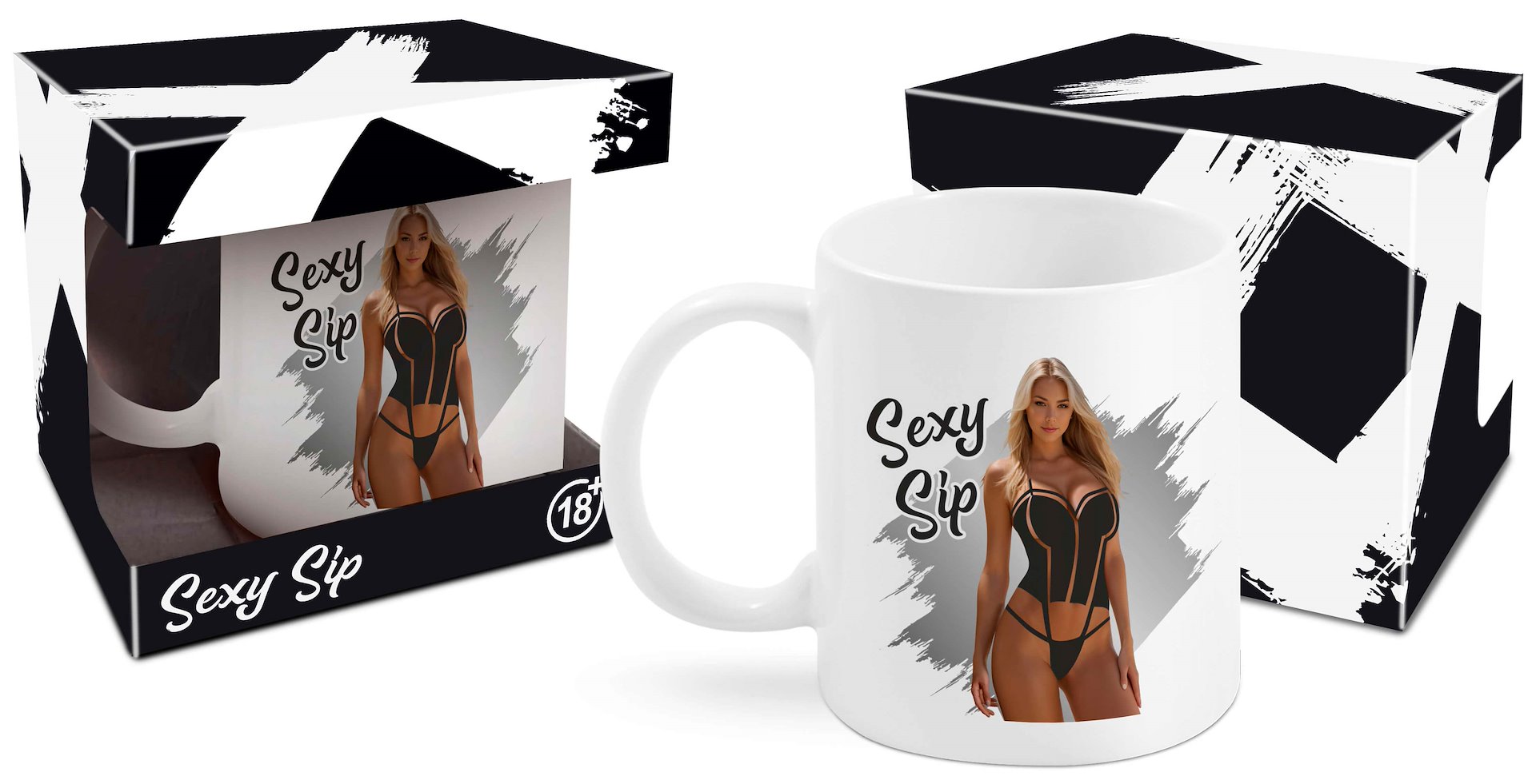 SEXY SIP KUBEK TERMOAKTYWNY 300ml - KOBIETY wz05