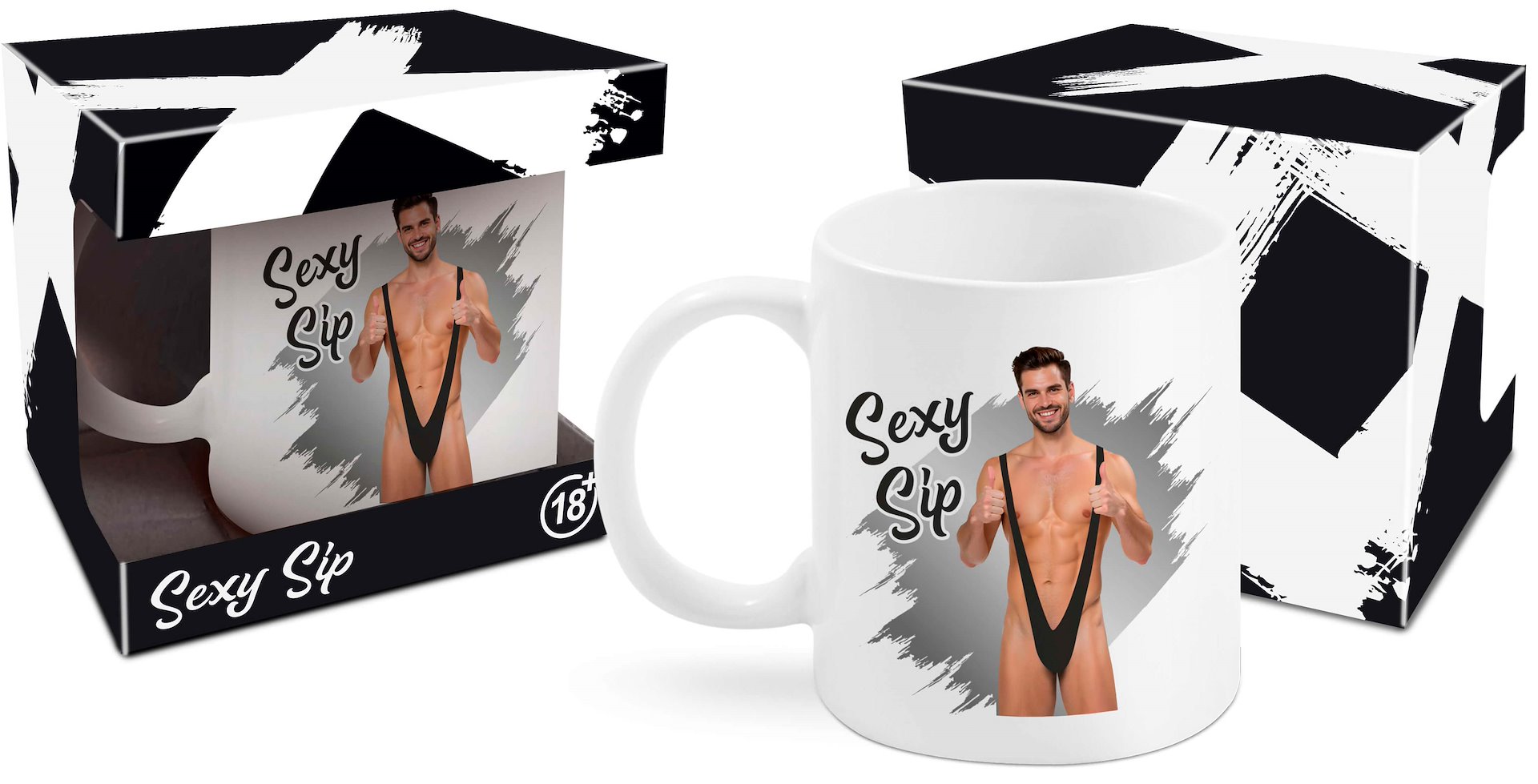 SEXY SIP KUBEK TERMOAKTYWNY 300ml - MĘŻCZYŹNI wz06