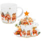 BN CHRISTMAS VILLAGE KUBEK 400ml + OPAK CHOINKA