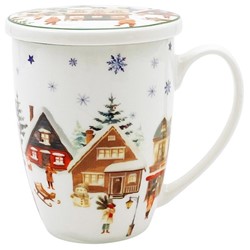 BN CHRISTMAS VILLAGE KUBEK ZAPARZACZ 360ml