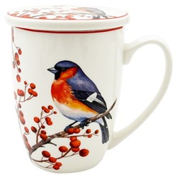 BN CHRISTMAS BIRDS KUBEK ZAPARZACZ 360ml