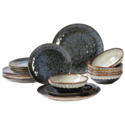 OMBRES INSTA KOMPLET OBIADOWY 18EL GREY NAVY N