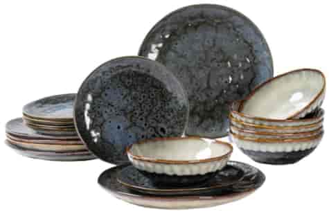 OMBRES INSTA KOMPLET OBIADOWY 18EL GREY NAVY N