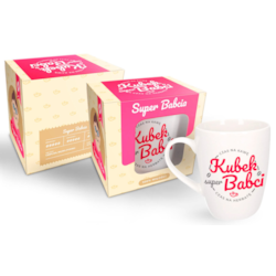 DZIEŃ BABCI KUBEK 300ml SUPER BABCIA