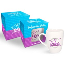 DZIEŃ BABCI KUBEK 300ml JEDYNA TAKA BABCIA...