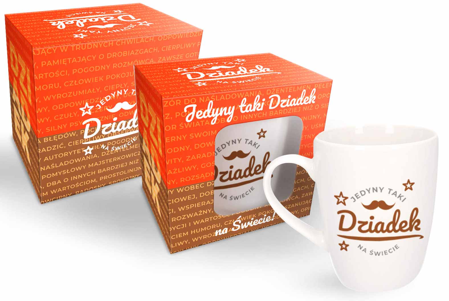 DZIEŃ DZIADKA KUBEK 300ml JEDYNY TAKI DZIADEK...