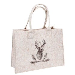 BAG GIFT DEER TORBA FILCOWA 35x12x25cm 23099395 BN