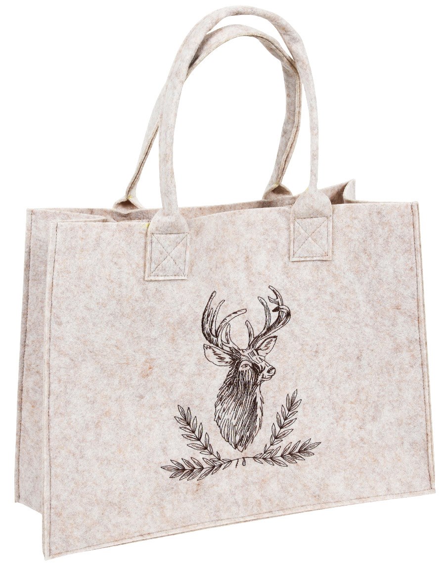 BAG GIFT DEER TORBA FILCOWA 40x15x30cm 23099395 BN