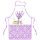 LAVENDER FARTUCH KUCHENNY 50x76cm LAWENDA FS11
