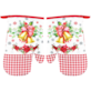 RĘKAWICE KUCHENNE MAGNES KPL 2szt HOLIDAY F22S102