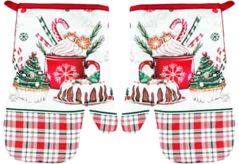 RĘKAWICE KUCHENNE MAGNES KPL 2szt HOLIDAY F24A2106