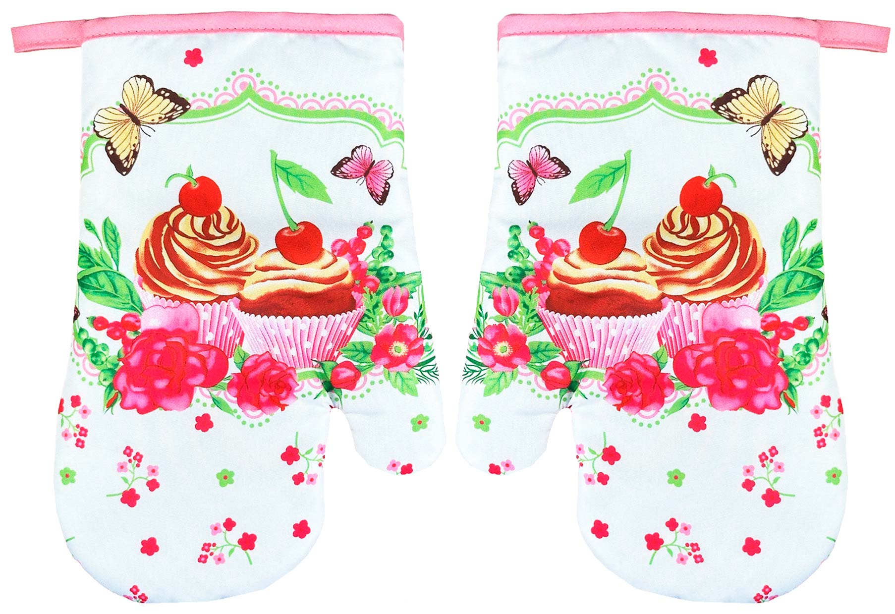 RĘKAWICE KUCHENNE MAGNES KPL 2szt SWEETS FS09