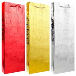 TOREBKA PREZENTOWA 12x9x35cm WINO JUS-3413 BN