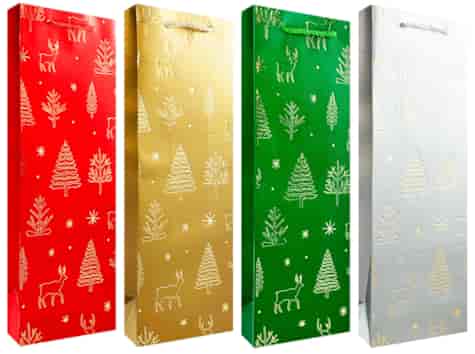 BN TOREBKA PREZENTOWA 12x9x35cm WINO JUS-3415