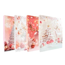 TOREBKA PREZENTOWA 26x10x32cm JUS-1812 BN